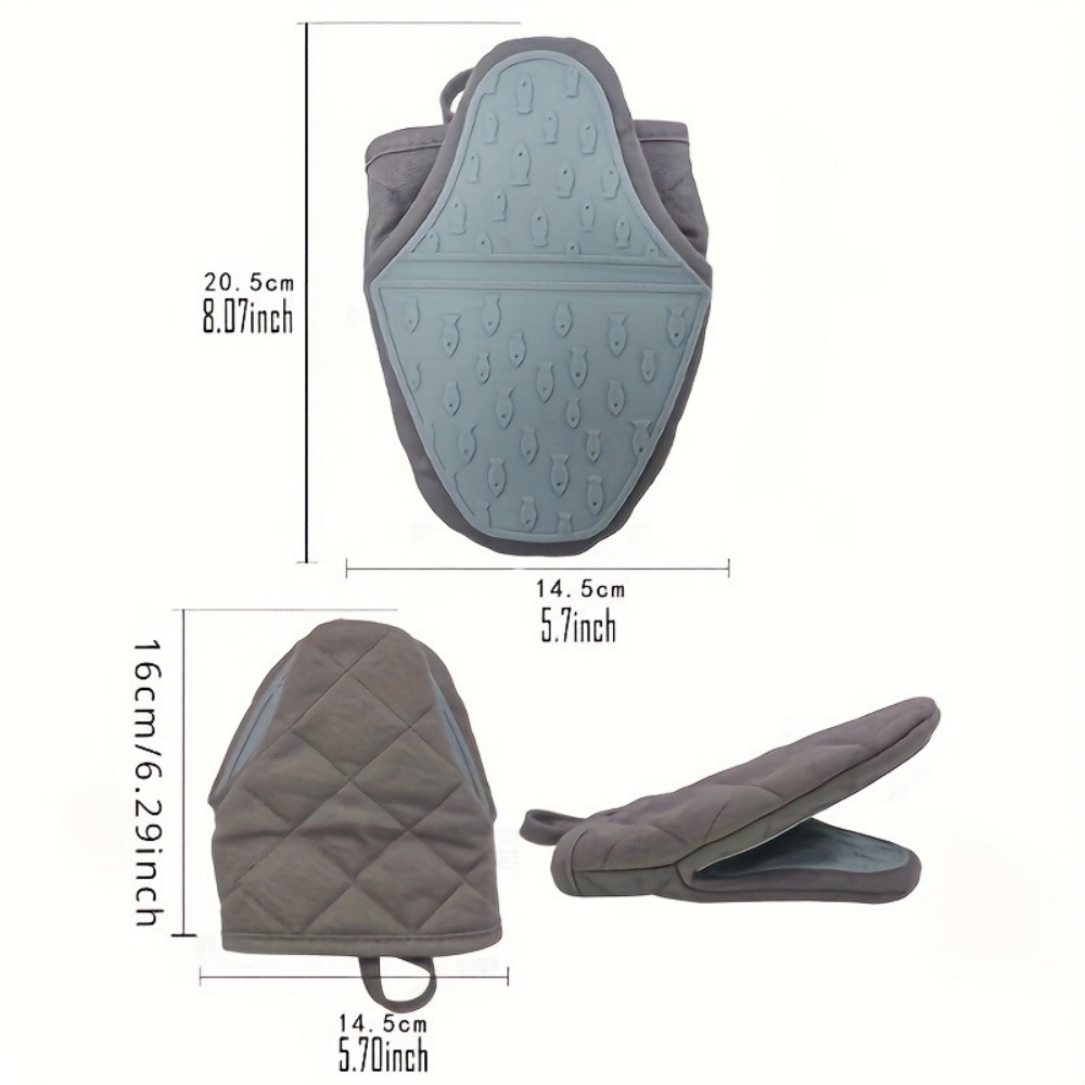 1個入り魚型シリコン製耐熱オーブン手袋 キッチン用シリコン手 - Oven Mitt Silicone のレビューと価格