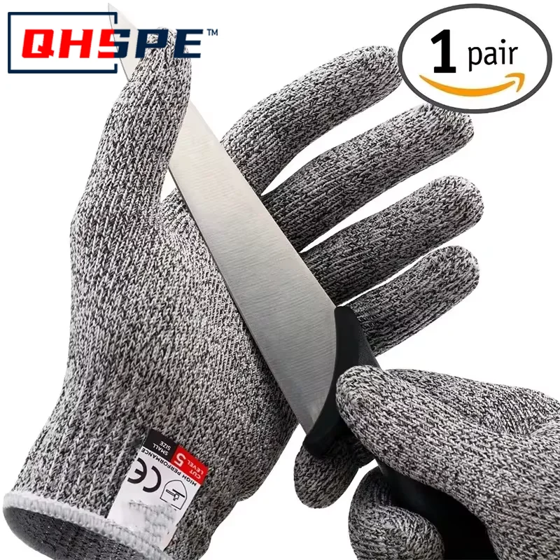 レベル5 HPPE耐切創手袋 キッチン/ガーデニング用耐切創 - Cut Resistant Glove のレビューと価格