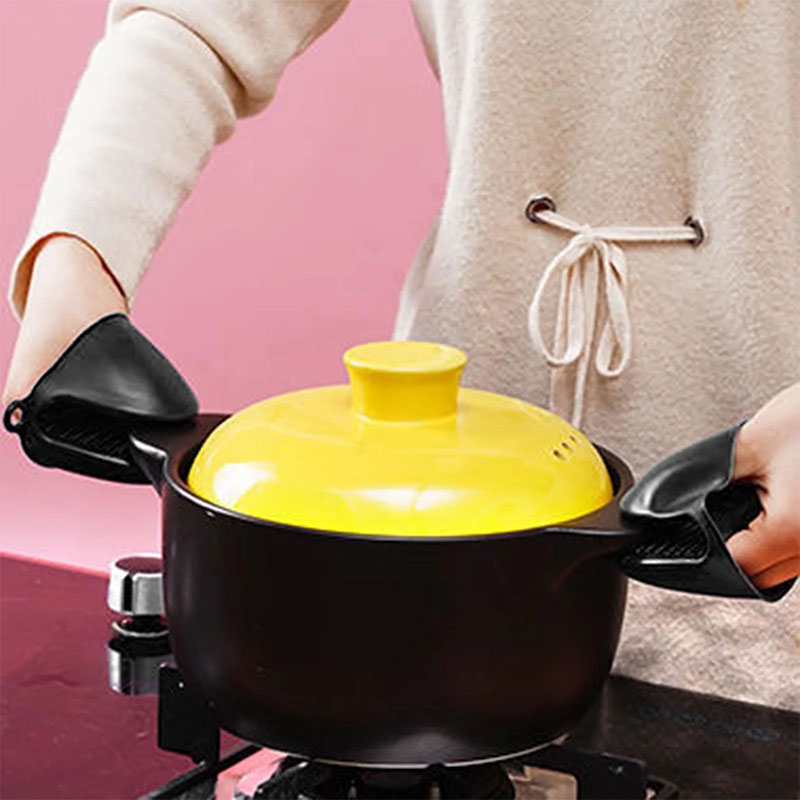 台所用シリコン耐熱ピンチオーブンミット、ベーキング用断熱綿手 - Oven Mitt Silicone のレビューと価格