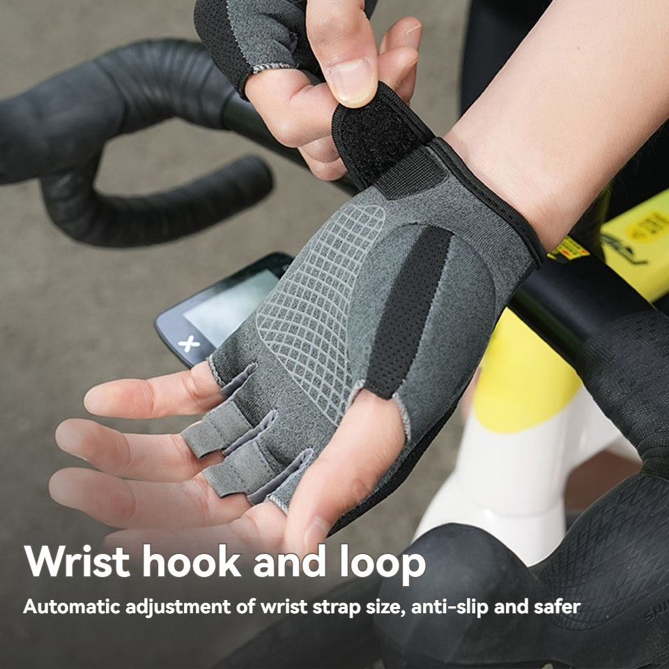 サイクリングスポーツ用ハーフフィンガーグローブ 通気性 滑り - Workout Glove Gym のレビューと価格