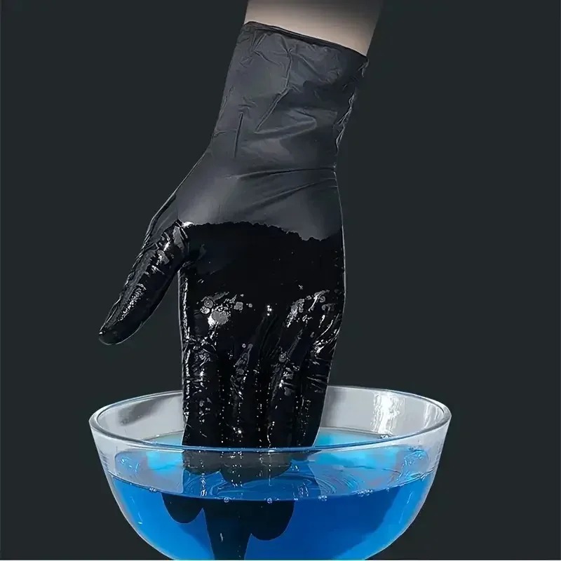 使い捨て黒手袋 男女兼用 ラテックスフリー ニトリルPVC  - Latex Disposable Glove のレビューと価格