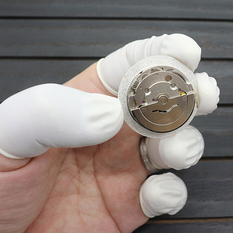 20/100 個使い捨てラテックスゴム指サックセット指先プロ - Latex Disposable Glove のレビューと価格